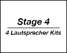 Kategorie Stage 4 - 4 Lautsprecher Kits image