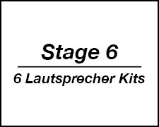 Kategorie Stage 6 - 6 Lautsprecher Kits image