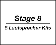 Kategorie Stage 8 - 8 Lautsprecher Kits image