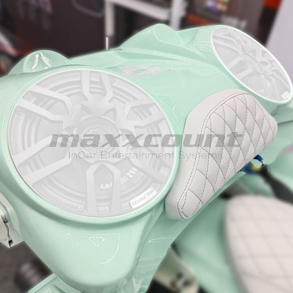 Heckkoffer Set SpeedbyRazor passend für Harley Davidson 2014+ für 2x 8" / 20cm Lautsprecher