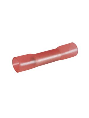 100 Stoßverbinder / Quetschverbinder 0,5-1mm² in Rot