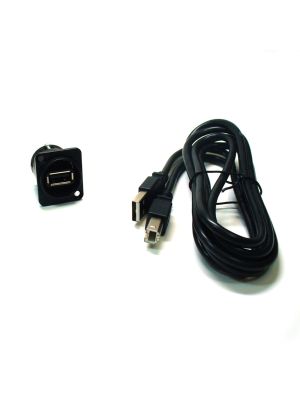 USB-Einbaubuchse (Einbau) z.b. für DENSION GATEWAY, XCarLink oder DVD-Player