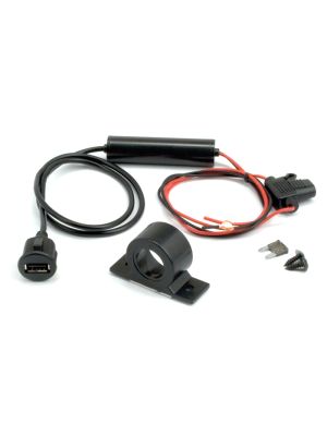 iSimple IS43 HubVolt DM USB Einbau Buchse UNI, inkl. Halterung & Sicherung, für alle Fahrzeuge mit 12V-Bordnetz