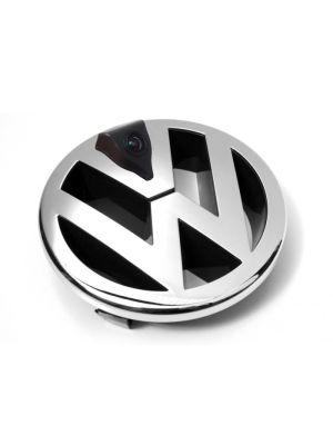 Hochwertige Front-Kamera für VW (Volkswagen) im V perfekt & unauffällig ins Front-Emblem integriert