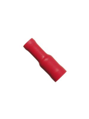100 Rundsteckhülsen 0,5-1,5mm² in Rot, Industriequalität 