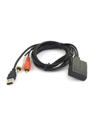 Bluetooth-Adapterkabel auf Cinch mit USB-Stromversorgung