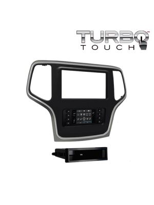 Metra 99-6536S 2DIN Turbotouch-Kit mit Touchscreen für Jeep Grand Cherokee ab 2015, silber