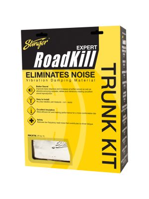 Stinger RKXTK RoadKill 2mm Dämm-Material für Kofferraum 10er Pack (10x 30x60cm=1,8m²) - Trunk Kit