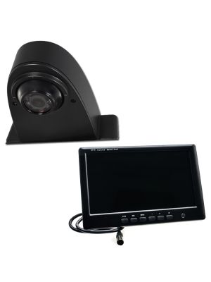 Set: Rückfahrkamera Transporter + Stand-Alone Monitor 17,8cm (7 Zoll) mit Saugfuß für Crafter Sprinter Viano Ducato Vans