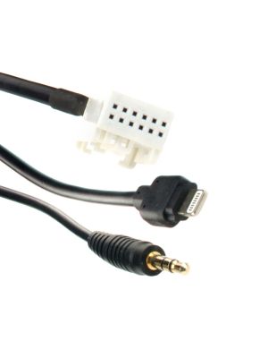 AUX & iPod (Lightning) Adapter für VW mit RCD210, RCD310, RCD510