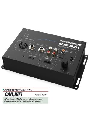 AudioControl DM-RTA Real Time Analyzer und Multi-Test Tool
