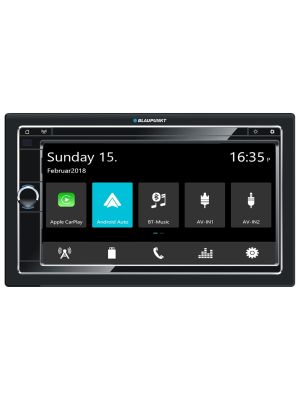 Blaupunkt PASSAU 590 DAB 2DIN mit DAB + Bluetooth + Apple CarPlay + Android Auto (Pro-Line)
