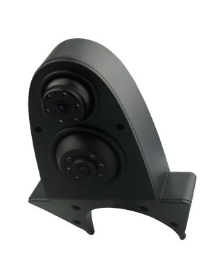 Dual Rückfahrkamera 90° / 150° für Transporter schwarz inkl. 15m Kabel z.B. für T5, Crafter, Sprinter, Viano, Ducato, Vans