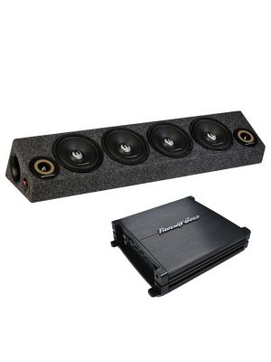 Phoenix Gold PROBOX Bundle: Lautsprecher-Gehäuse ZPROB654 + 2-Kanal Verstärker Z150.2