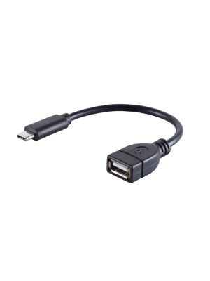 USB 2.0 Buchse auf Typ-C Stecker Adapterkabel (OTG)