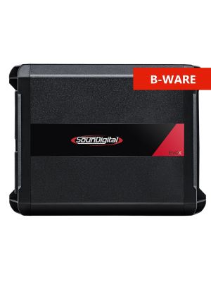 B-Ware: SounDigital 1200.2 EvoX (4Ω) 2-Kanal-Mini-Verstärker 1200W für Motorräder & Powersports