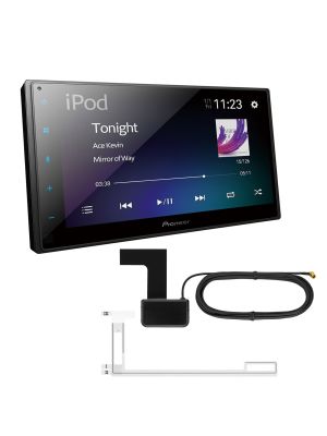Pioneer SPH-EVO64DAB (Tablet Style) 1DIN 6,8'' Modular Mediacenter mit DAB+, Alexa, wireless Apple CarPlay, Android Auto, WiFi, Bluetooth inklusive DAB+ Antenne