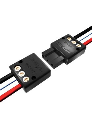 VIBE FAST PLUG Schnellverbinder für schnellen Ein/Ausbau von Verstärker / Aktiv-Subwoofer (für bis zu 8GA / 10mm² Kabel / bis zu 80A)