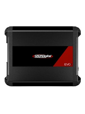 SounDigital 3000.1 EvoX2 (2Ω) 1-Kanal-Mini-Verstärker 3000W für Motorräder & Powersports