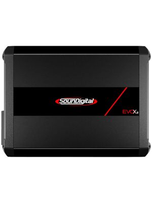 SounDigital 5000.1 EvoX2 (2Ω) 1-Kanal-Mini-Verstärker 5000W für Motorräder & Powersports