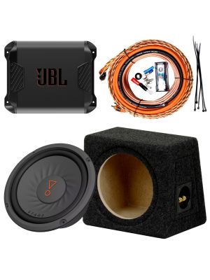 JBL Concert Bass Pack 8 Set: Concert A652 Verstärker + Stage82 200W Subwoofer inkl. Gehäuse & Kabelkit