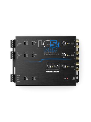 AudioControl LC5i Pro 5-Kanal High-Low-Converter mit GTO™ & AccuBASS® inkl. ACR-1 Fernbedienung