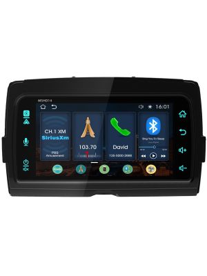 Diamond Audio MSHD14 Digitaler Media Receiver mit Wireless CarPlay / Android Auto inkl. Lenkerinterface passend für Harley-Davidson® ab 2014