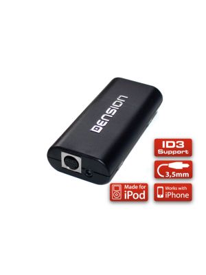 DENSION GW17BM4 iGATEWAY (iPhone + iPod + AUX) inkl. Dock Cable für BMW (flache Pins, NewGen) & Mini (Radio BOOST)