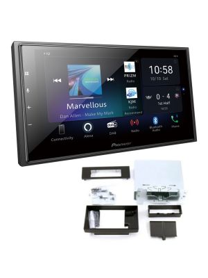Pioneer SPH-EVO64DAB-UNI (Tablet Style 1DIN-Kit) 6,8'' Modular Mediacenter mit DAB+, Alexa, Apple CarPlay, Android Auto, WiFi, Bluetooth