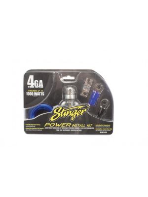 Stinger SK141 Install-Set OFC 4 GA (25mm²) bis 1000 Watt / 100A