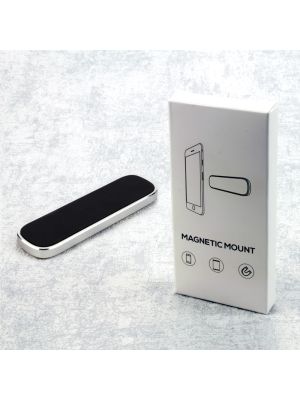 Universal Magnet-Handyhalter Smartphone Design-Mount, silbern