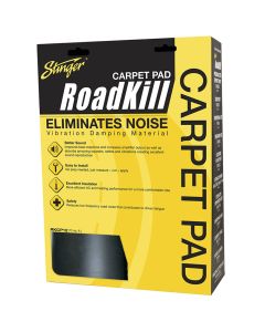 Stinger RKCP12 RoadKill 9mm Dämm-Material für Fußraum & Kardantunnel (80x135cm=1,08m²) - Carpet Pad