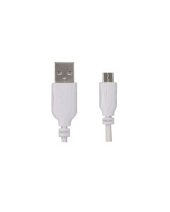 iSimple IS9322WH USB auf microUSB Adapterkabel, 1m, weiss
