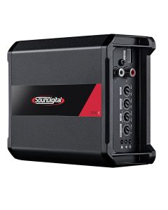 SounDigital 800.1 EvoX (4Ω) 1-Kanal-Mini-Verstärker 800W für Motorräder & Powersports