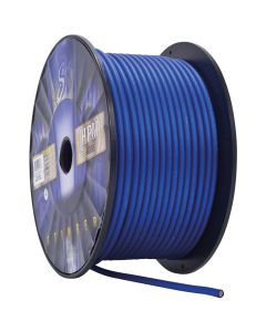 Stinger SHW18B Rolle 76,2m (250 ft) Stromkabel, 8GA (10mm²), blau | 3,28€/m
