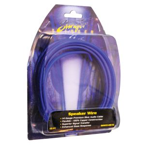 Stinger SHW514B15 Lautsprecherkabel 4,5m (15ft) Blister, 14GA (2,5mm²), blau | 3,78€/m