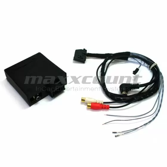 Multimedia-Adapter Plus für Audi mit RNS-D (4:3) ohne Werks-Rückfahrkamera