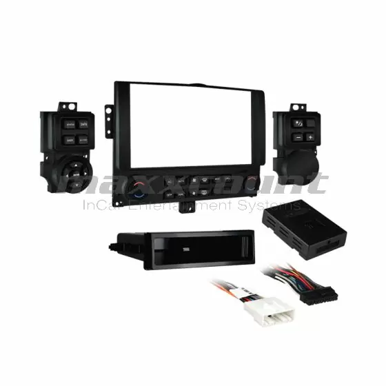Metra 99-7620B Radiohalterung 1 & 2DIN Einbau-Kit für Nissan Armada 2008-2015, Pathfinder 2008-2012