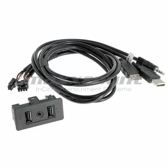 USB + AUX Einbaubuchse für VW Golf VII