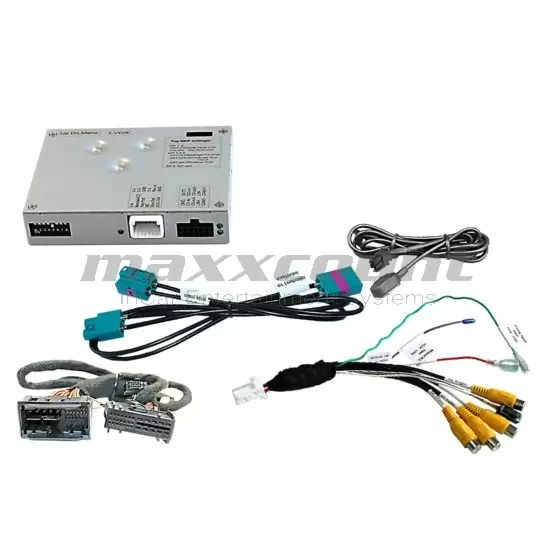 Video-Interface: Front- & Rückfahrkamera & 2x Video-In für Mercedes Actros5/Arocs mit 7" Multimedia Cockpit mit 31-Pin Radiostecker (kein Ton)