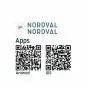 Nordväl DC102-4K 64GB 2CH Dashcam + Heckkamera mit WLAN, GPS, Parkmodus