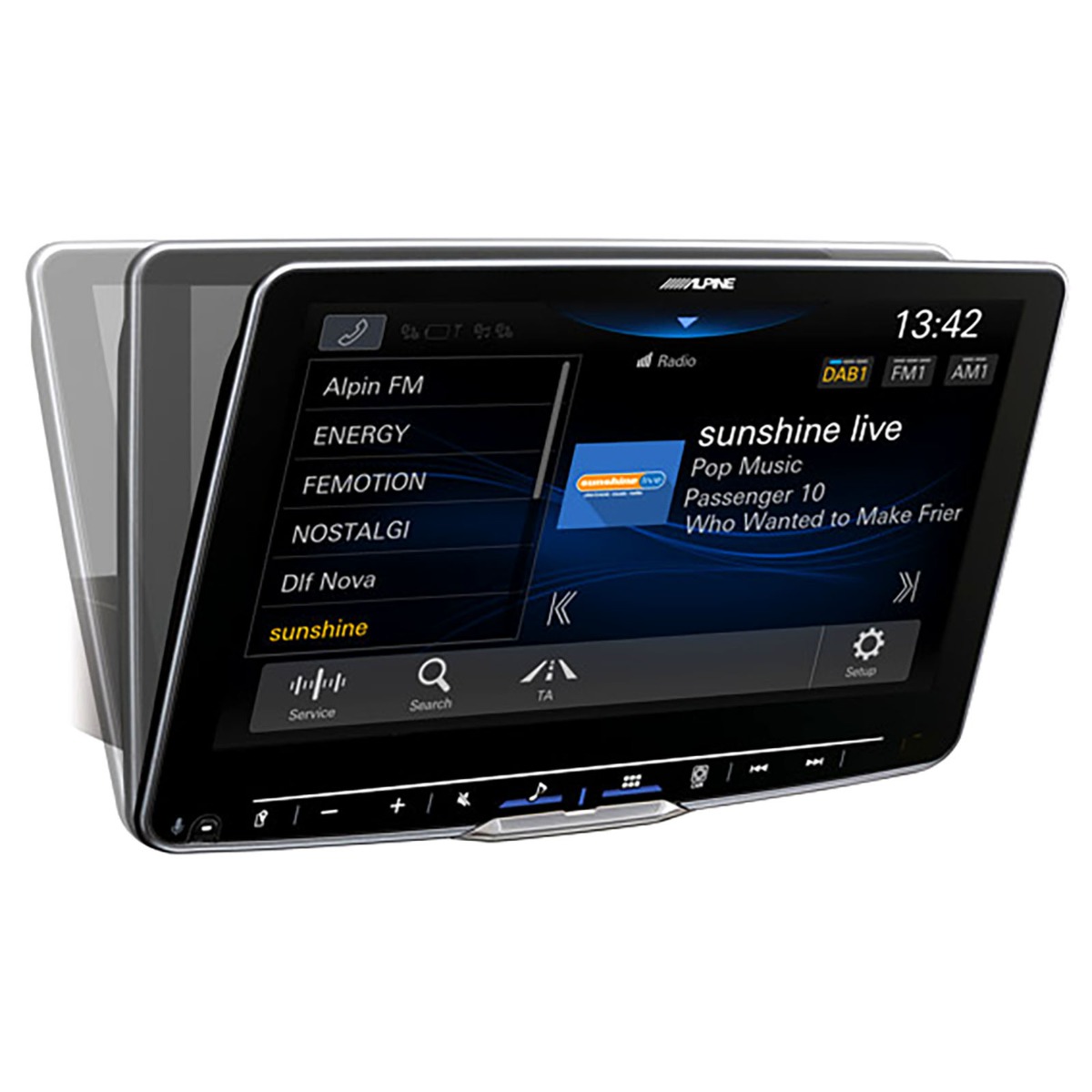 Alpine iLX-F905DU8 2DIN 9 Zoll CarPlay/Android Auto, DAB, USB für