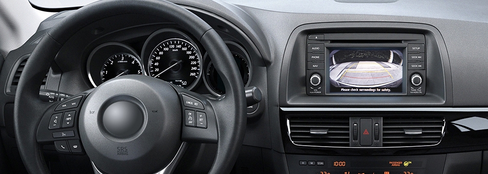 Rückfahrkamera-Adapter mit Signalfilter für Mazda ab 2013 mit 5,8