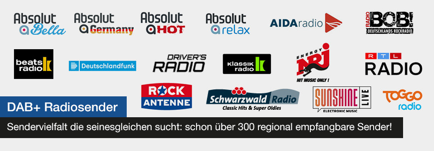 DAB+ Radiosender